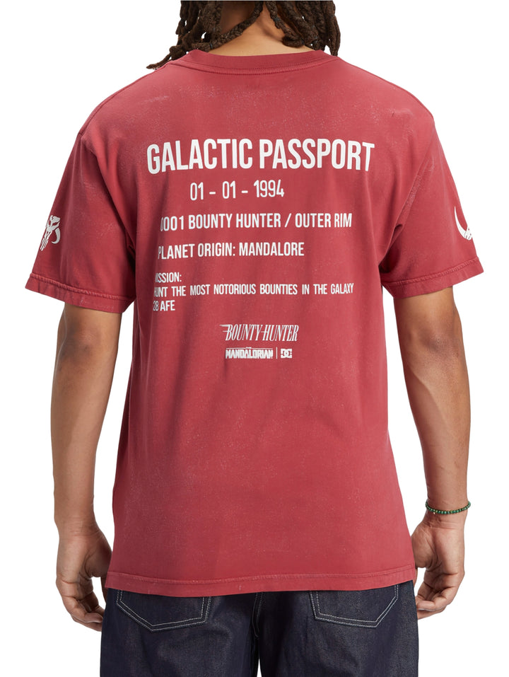 Playera DC Shoes Star Wars Roja para Hombre