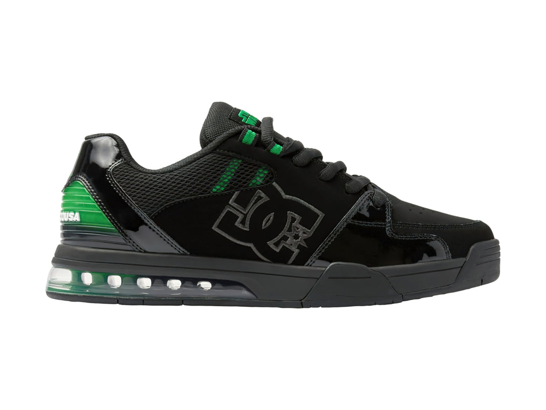 Tenis DC Shoes Star Wars Versatile Negro y Verde para Hombre