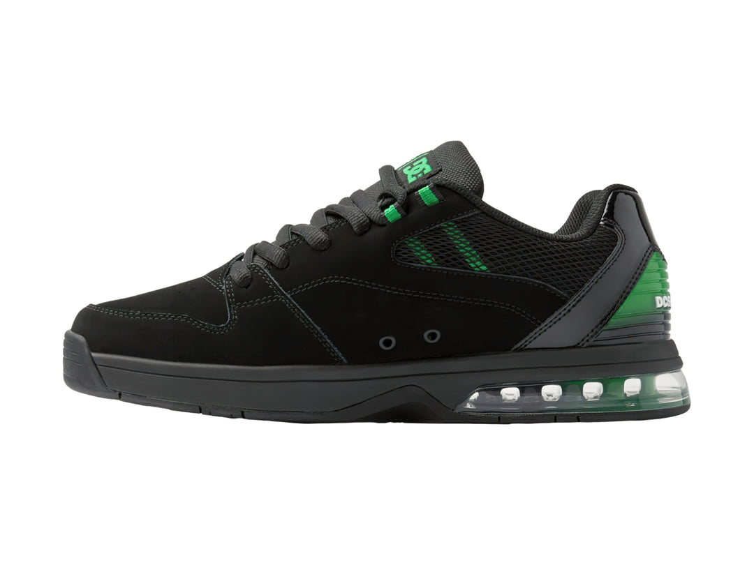 Tenis DC Shoes Star Wars Versatile Negro y Verde para Hombre