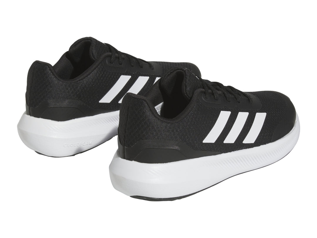 Tenis Adidas Runfalcon 3.0 Negro y Blanco para Niño