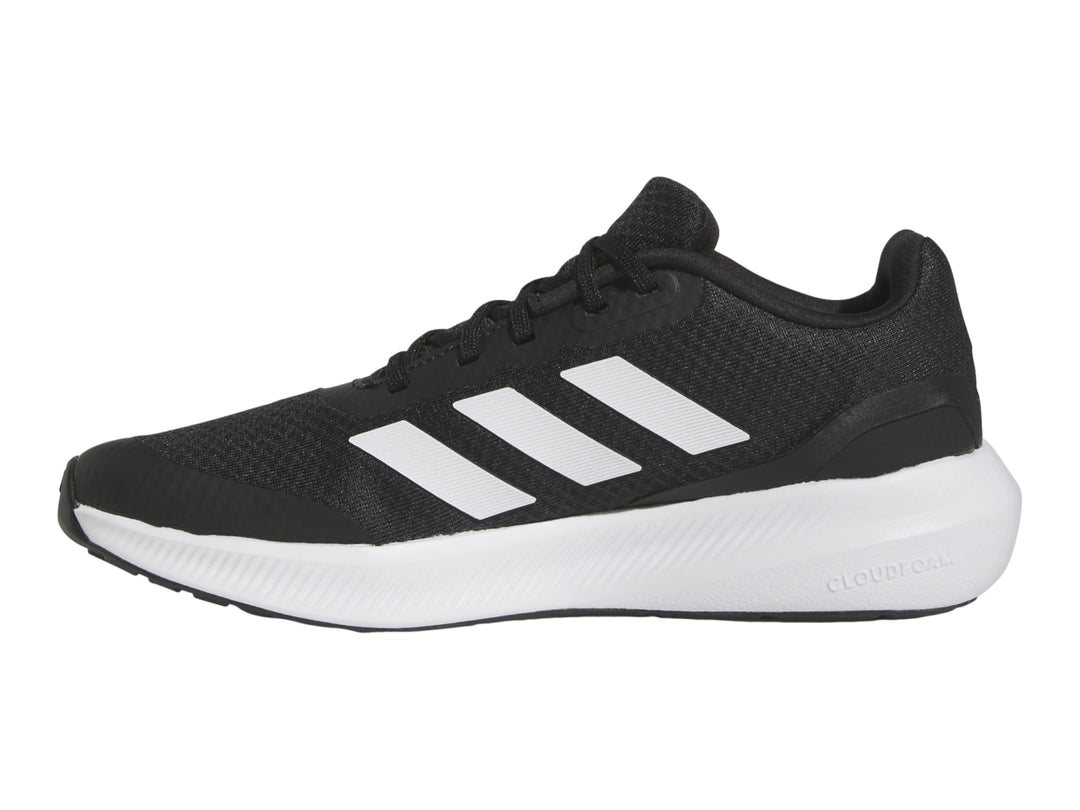 Tenis Adidas Runfalcon 3.0 Negro y Blanco para Niño