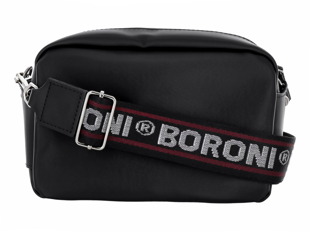 Bolso Bandolera Boroni Negro para Hombre