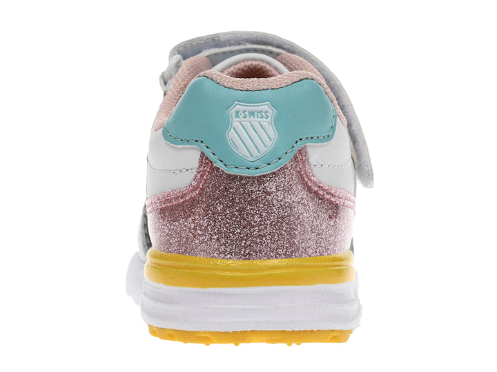 Tenis K-SWISS Tross II Blanco y Amarillo para Niña