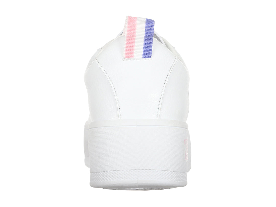 Tenis K-SWISS Trinity Platform Blanco y Oro para Mujer