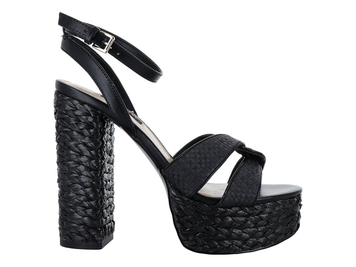 Sandalias Nine West Negro para Mujer