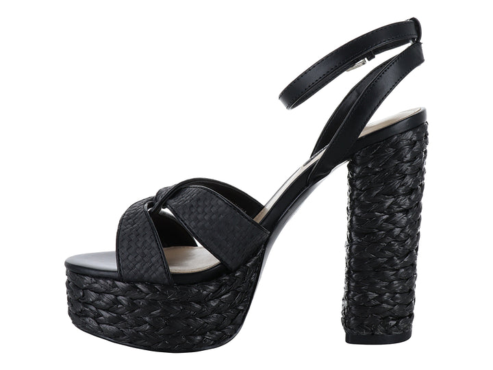 Sandalias Nine West Negro para Mujer