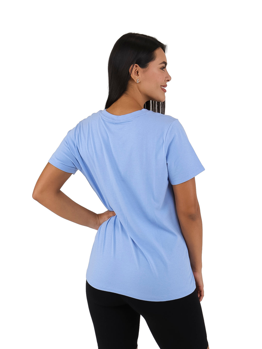 Playera DKNY Azul Claro para Mujer