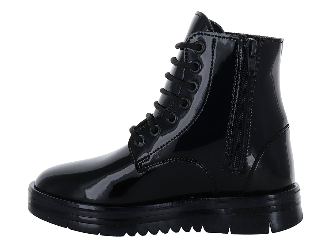 Botines Coqueta Negros de Charol para Niña