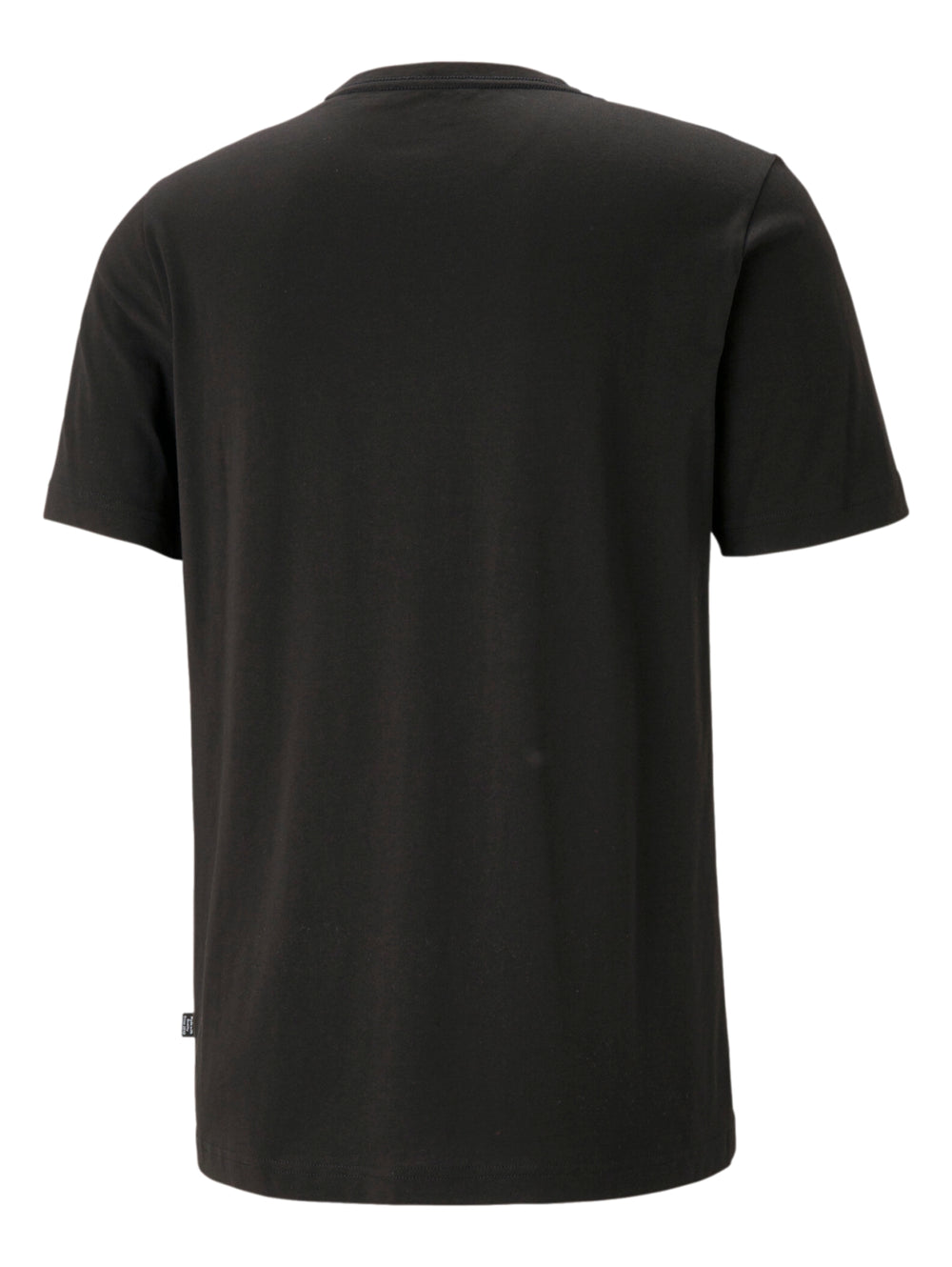 Camiseta PUMA de color negro con logotipo blanco pequeño en el pecho.