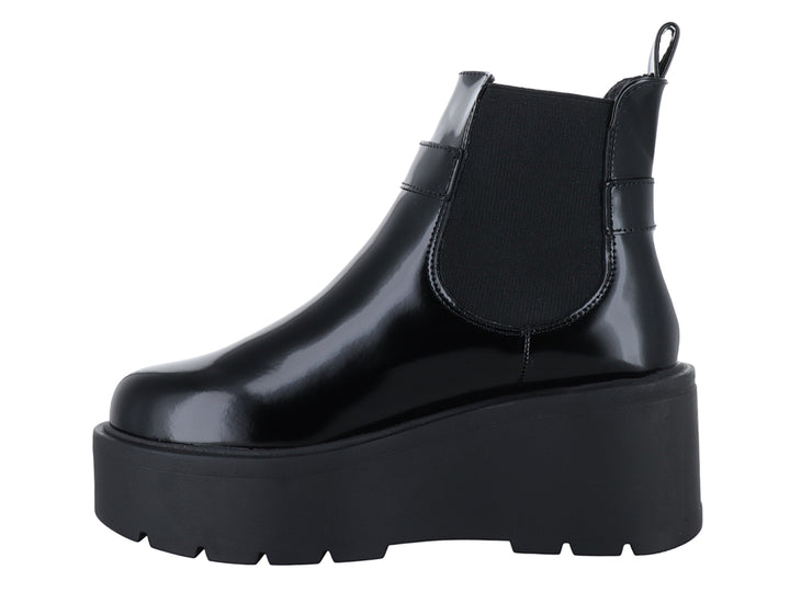Botines Solie Negro con Plataforma para Mujer