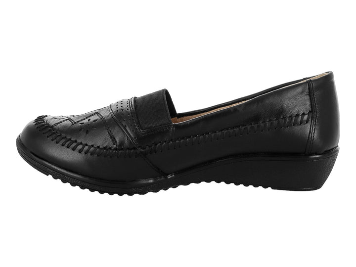 Zapatos Planos Claudia Carrera Napa Negro para Mujer