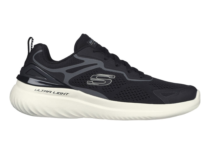 Skechers Tenis Negro y Gris para Hombre
