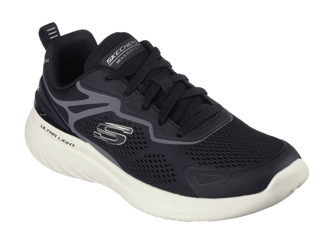 Skechers Tenis Negro y Gris para Hombre