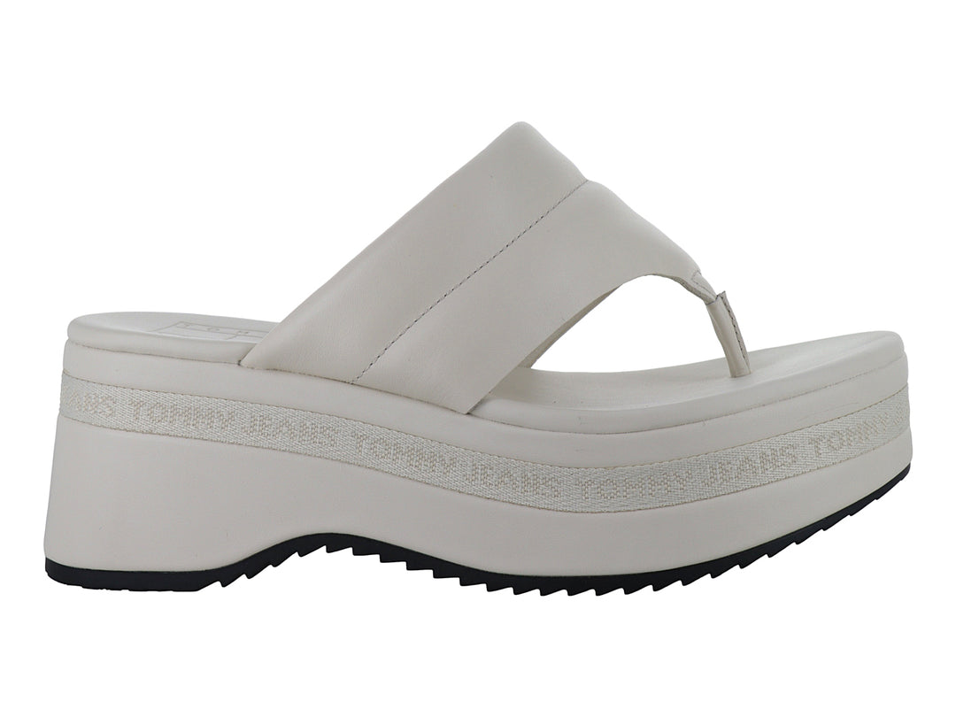 Sandalias Plataforma Tommy Hilfiger Beige para Mujer