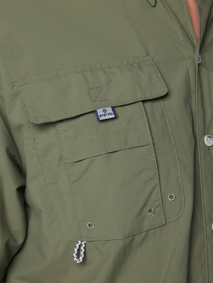 Camisa Columbia Bahama II Verde Cypress para Hombre