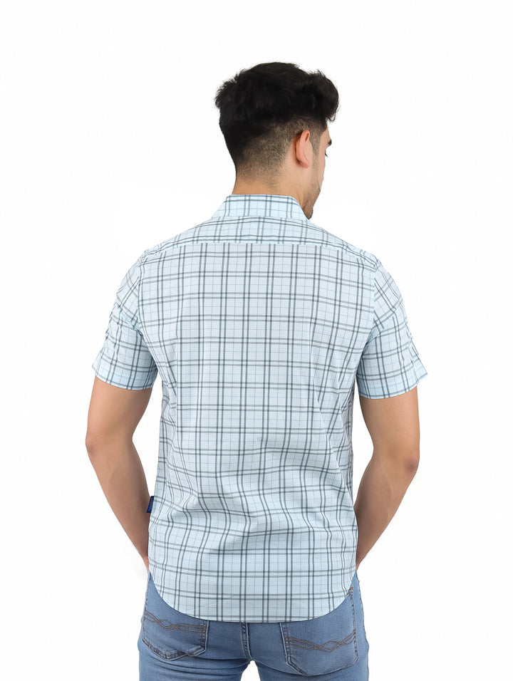 Camisa Nautica Azul para Hombre