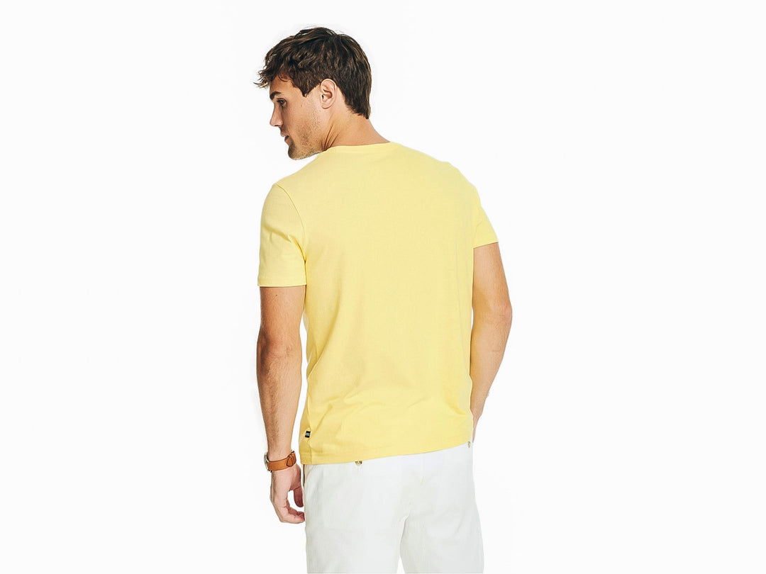Playera Nautica Amarilla para Hombre