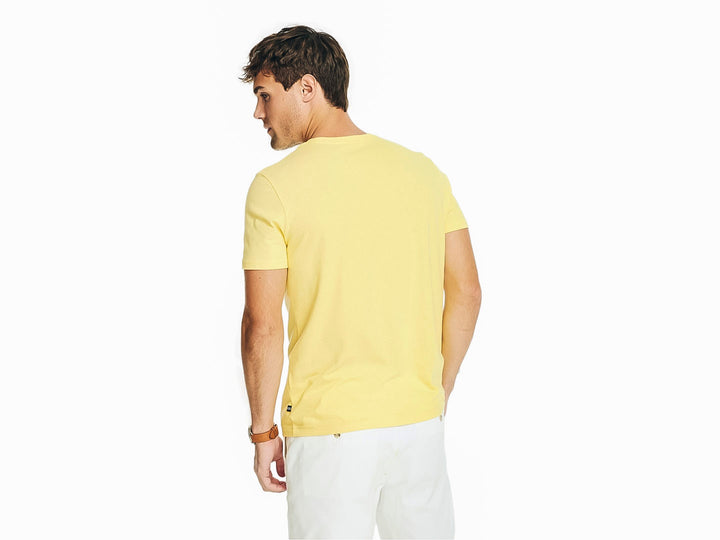 Playera Nautica Amarilla para Hombre