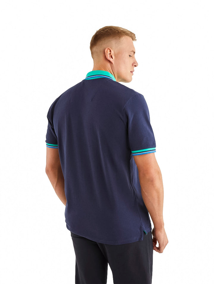 Playera Polo Nautica Azul Marino para Hombre