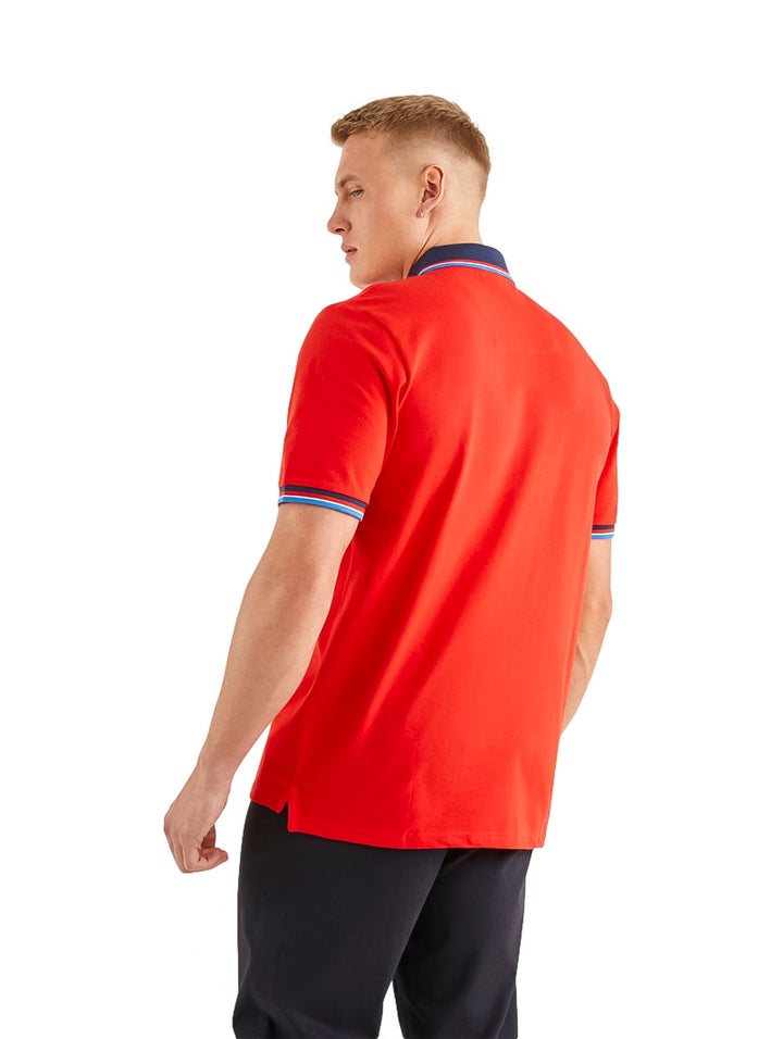 Playera Polo Nautica Rojo para Hombre
