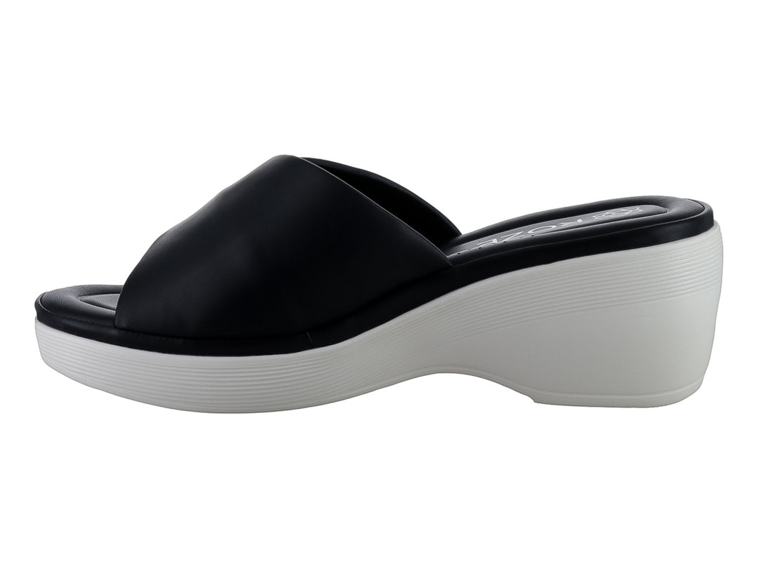 Sandalias Plataforma Roze Negro para Mujer