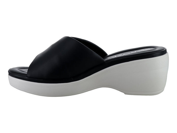 Sandalias Plataforma Roze Negro para Mujer