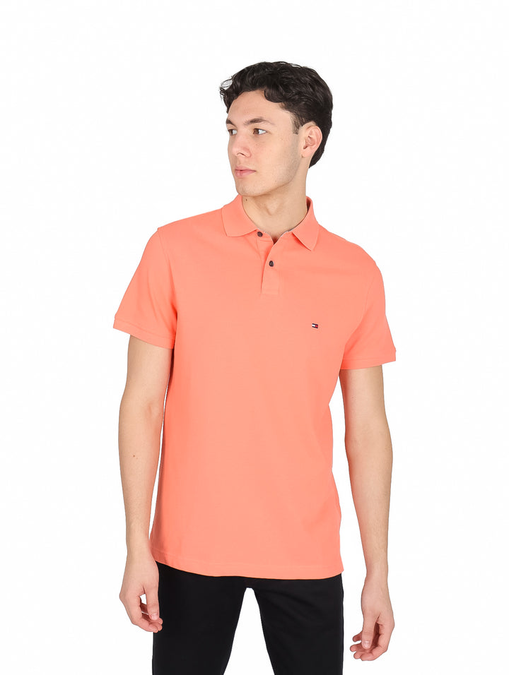 Playera Polo Tommy Hilfiger Color Peach Dusk para Hombre