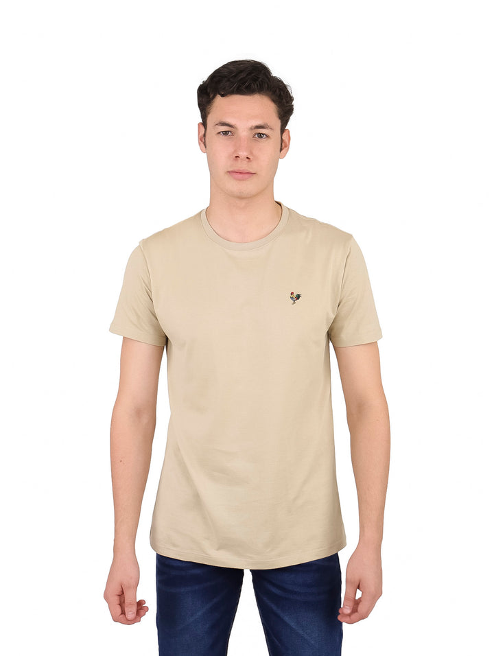 Playera Platini Beige para Hombre