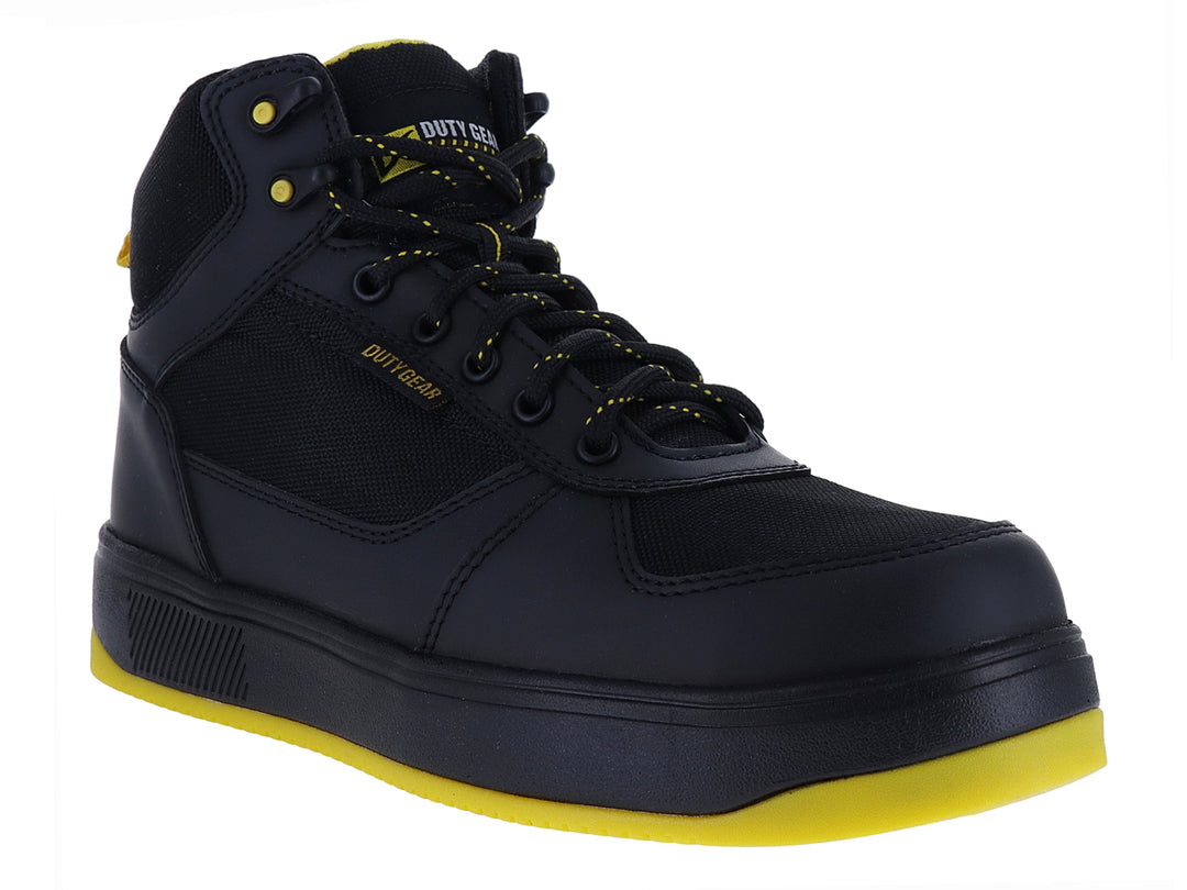 Botas de Trabajo Duty Gear Negro y Amarillo para Hombre