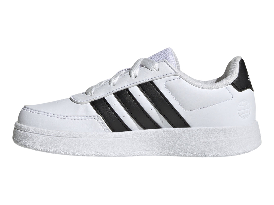 Tenis Adidas Breaknet 2.0 Blancos con Negro para Niño