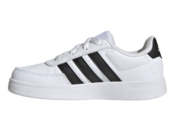 Tenis Adidas Breaknet 2.0 Blancos con Negro para Niño