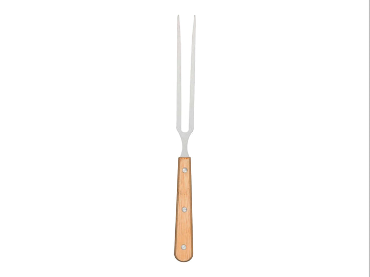 Set de Cuchillo y Trinche Brassa Masters Madera e Inox