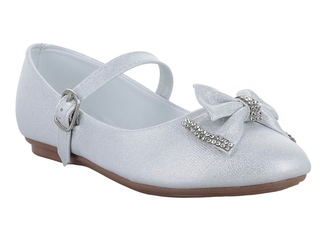 Zapatos Planos Genesis Salma Blanco para Niña
