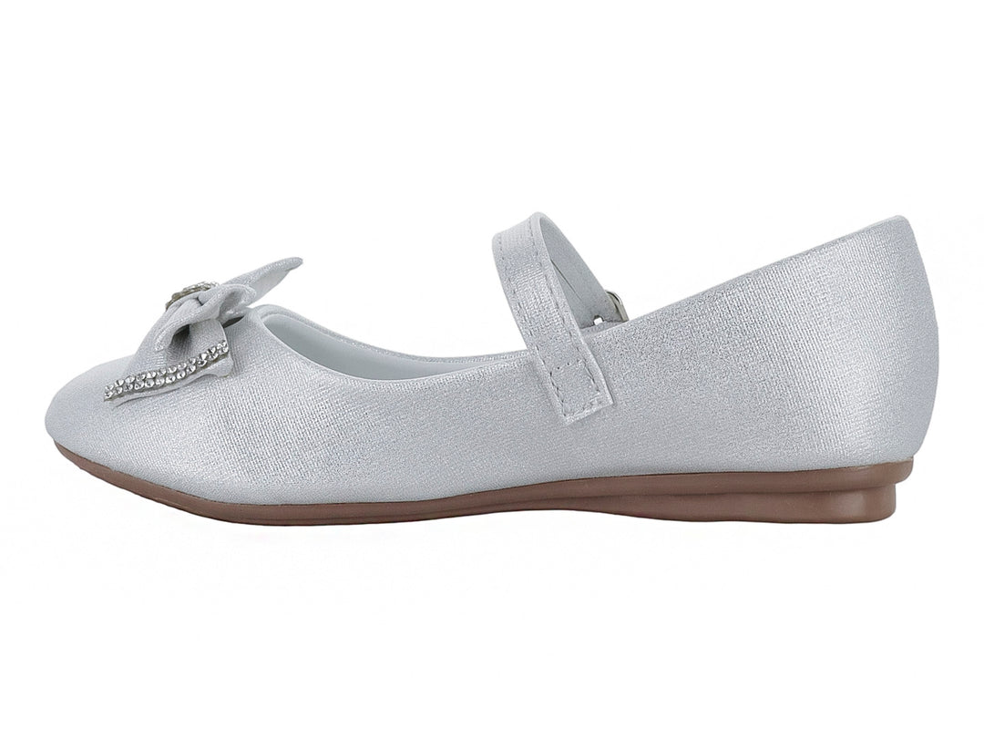 Zapatos Planos Genesis Salma Blanco para Niña