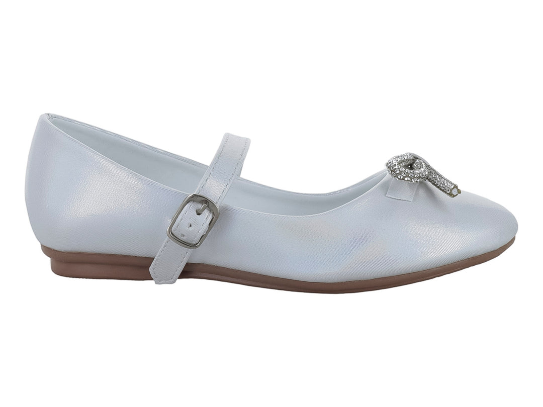 Zapatos Planos Genesis Paris Alina Plata para Niña