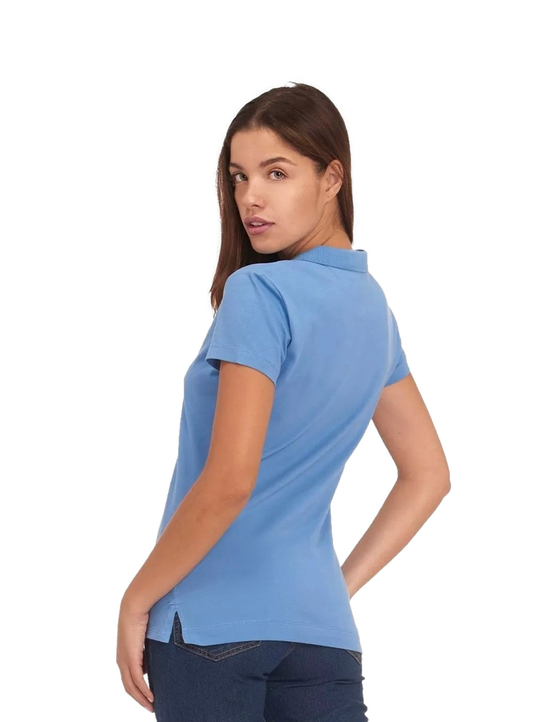 Playera Polo Tommy Hilfiger Azul para Mujer