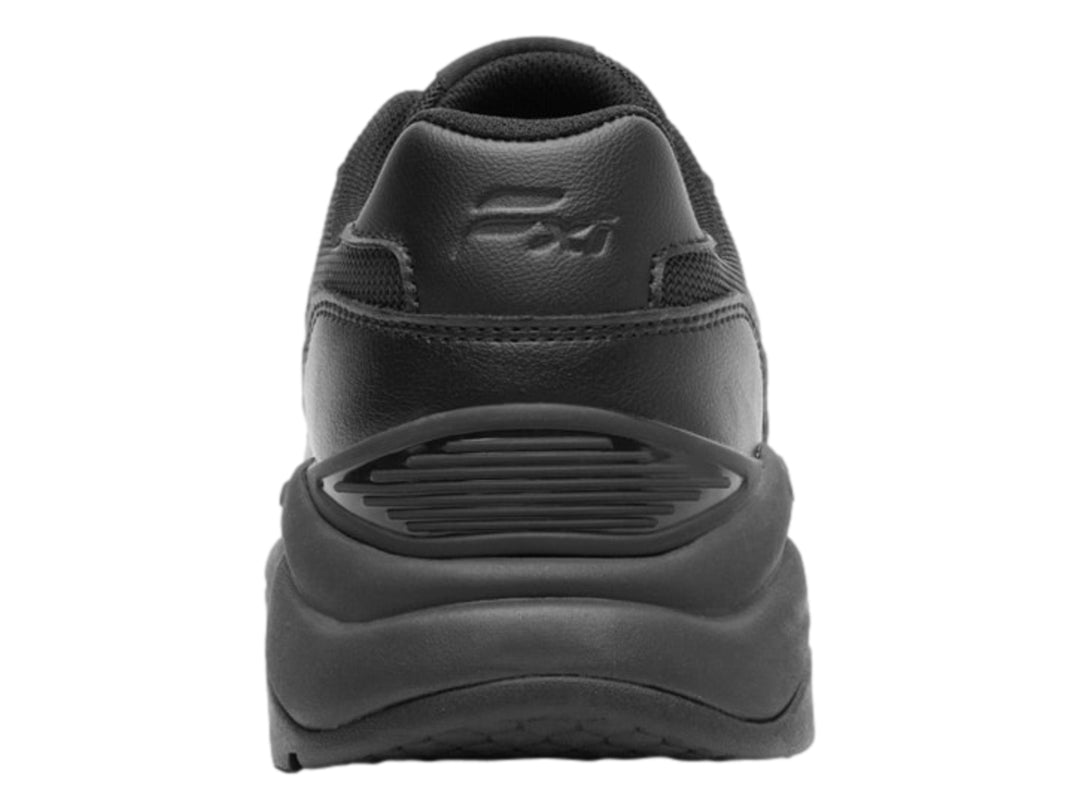 Tenis deportivos Flexi en color negro con suela robusta y detalles en textil y sintético.