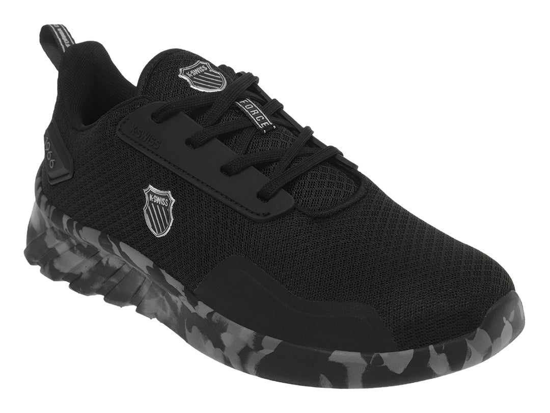 Tenis K-SWISS Force Negro con Camuflaje para Hombre
