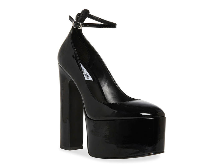 Zapatos de Tacón Steve Madden Negro Charol para Mujer