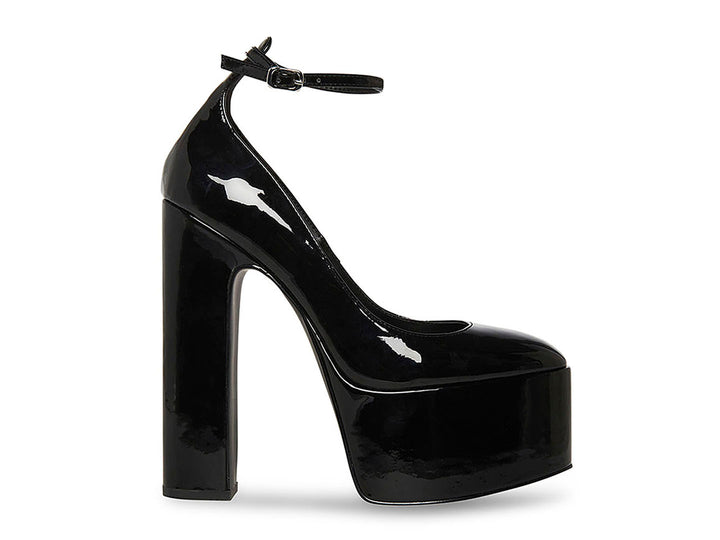 Zapatos de Tacón Steve Madden Negro Charol para Mujer