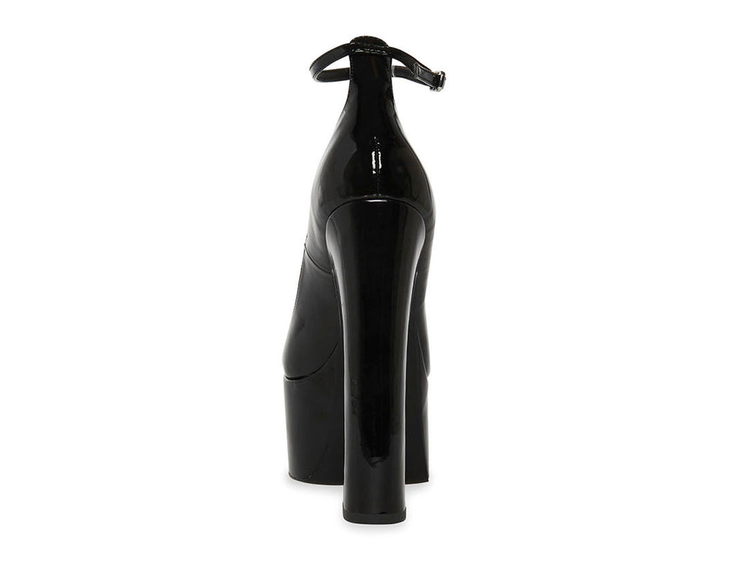 Zapatos de Tacón Steve Madden Negro Charol para Mujer