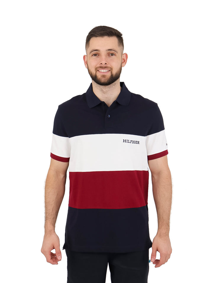 Playera Polo Tommy Hilfiger Azul Marino para Hombre