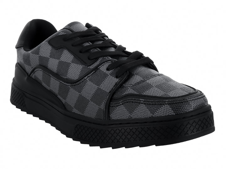 Tenis Platini Negro y Gris para Hombre