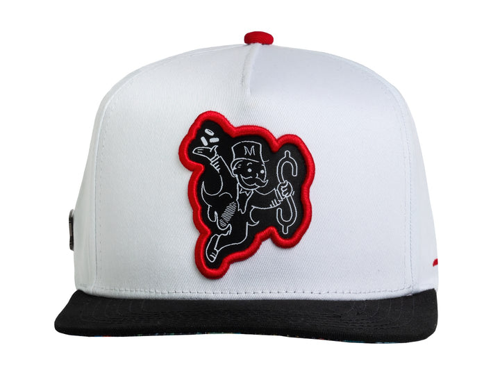 Gorra JC Hats Jump Blanco y Negro para Hombre