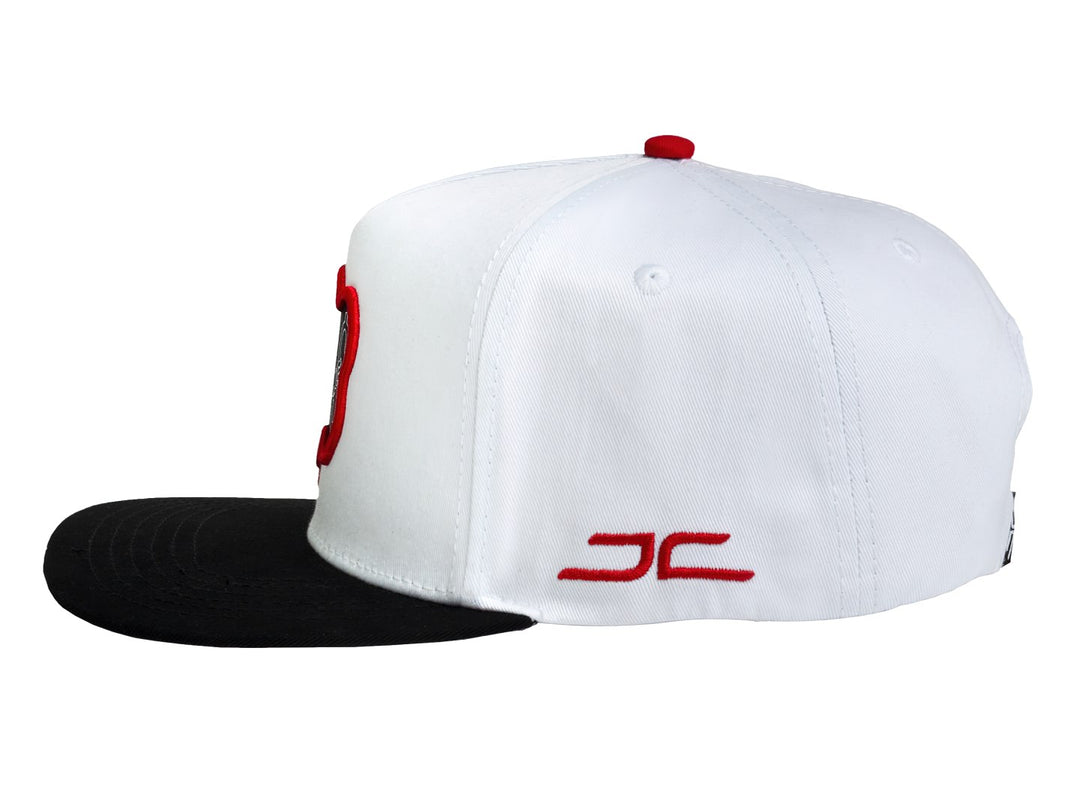 Gorra JC Hats Jump Blanco y Negro para Hombre