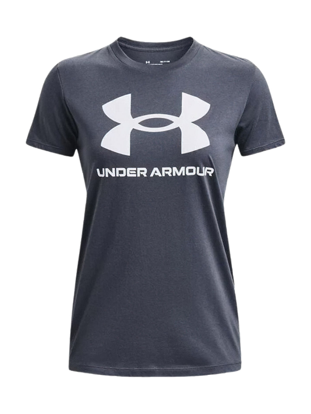 Playera Under Armour Sportstyle Logo Gris para Mujer
