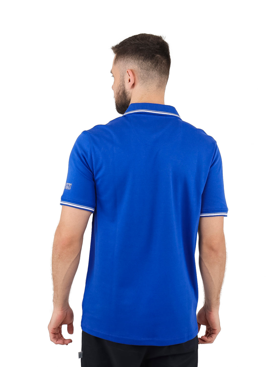 Playera Polo DKNY Azul Real para Hombre