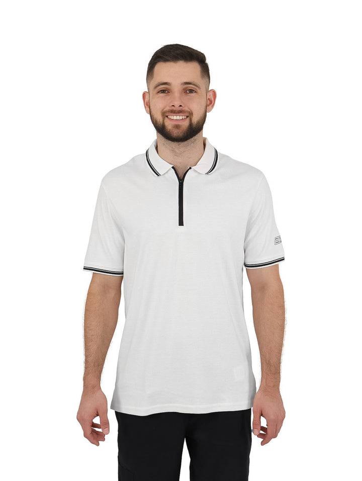 Playera Polo DKNY Blanco para Hombre