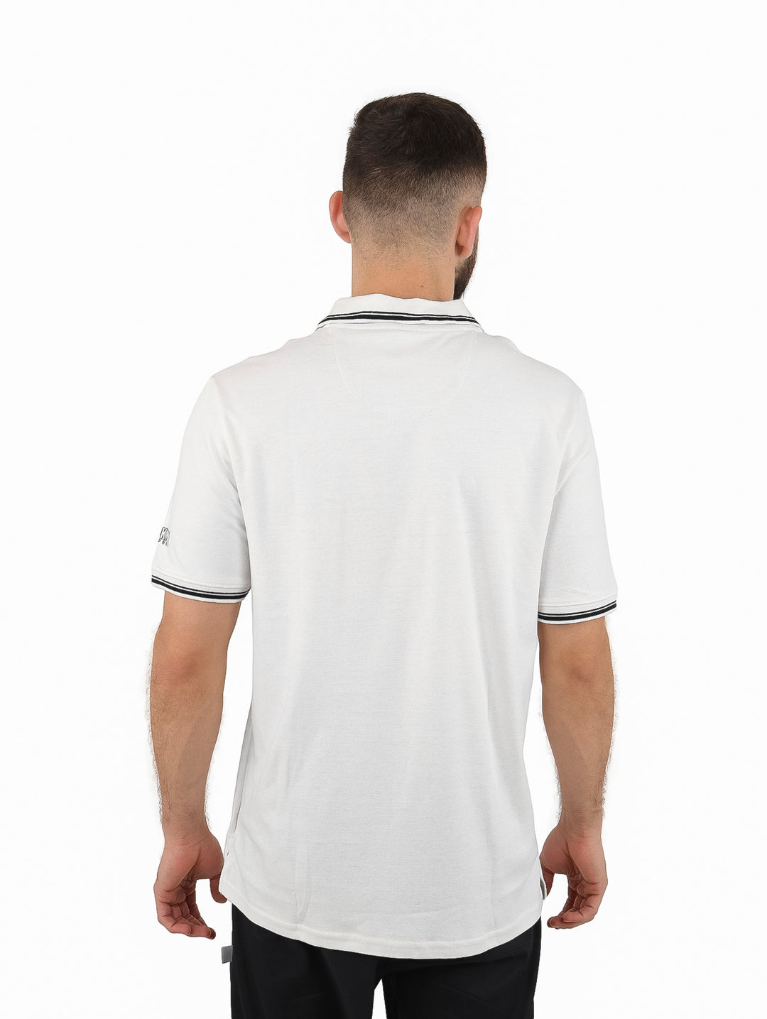 Playera Polo DKNY Blanco para Hombre