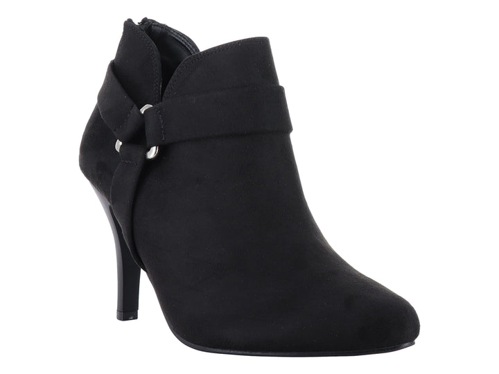 Botines Luna Rosa Negros para Mujer